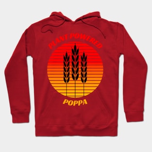 Plant-Powered Poppa - Veggie Dad Tee Hoodie